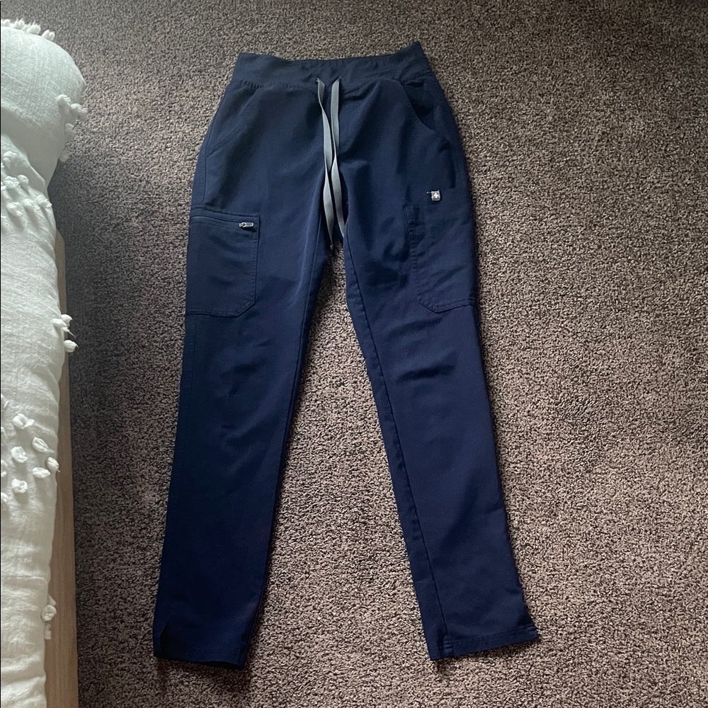 High Waisted Yola Skinny Scrub Pants, XXST